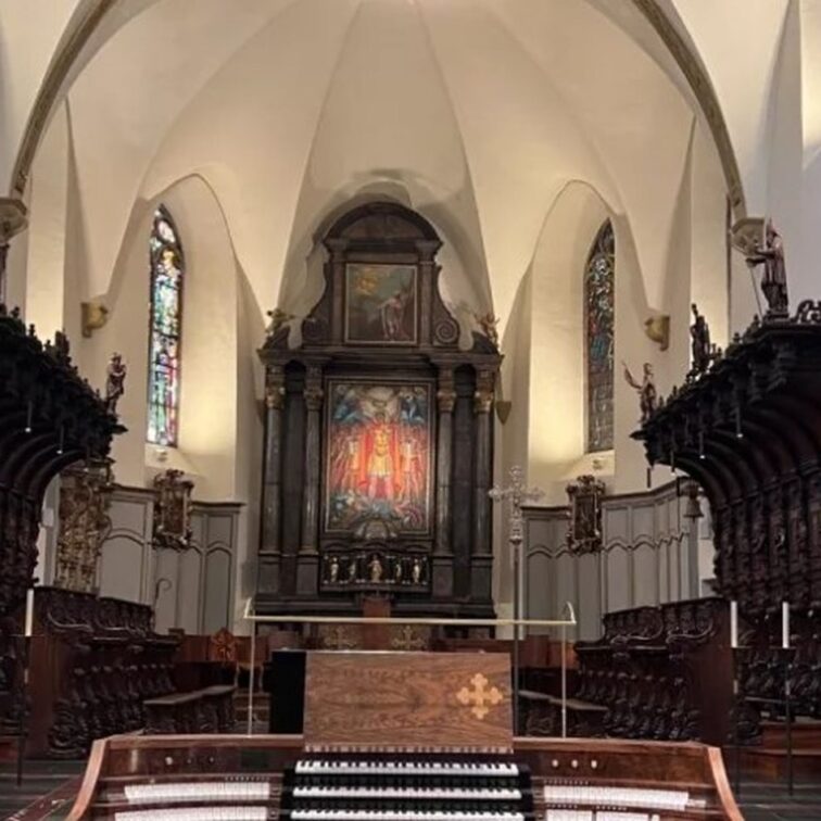 Audition de l'école d'orgue de l'abbaye